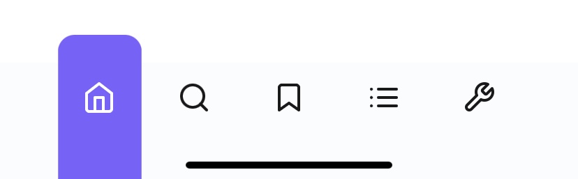 Footer with safe area