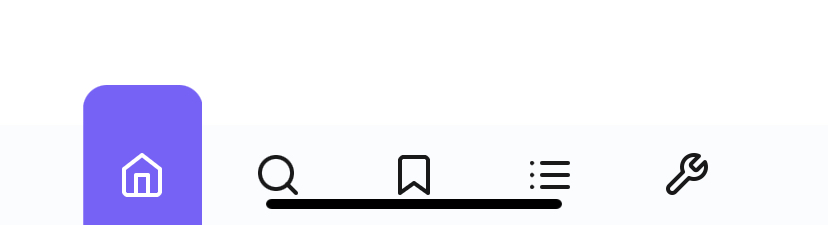 Footer without safe area